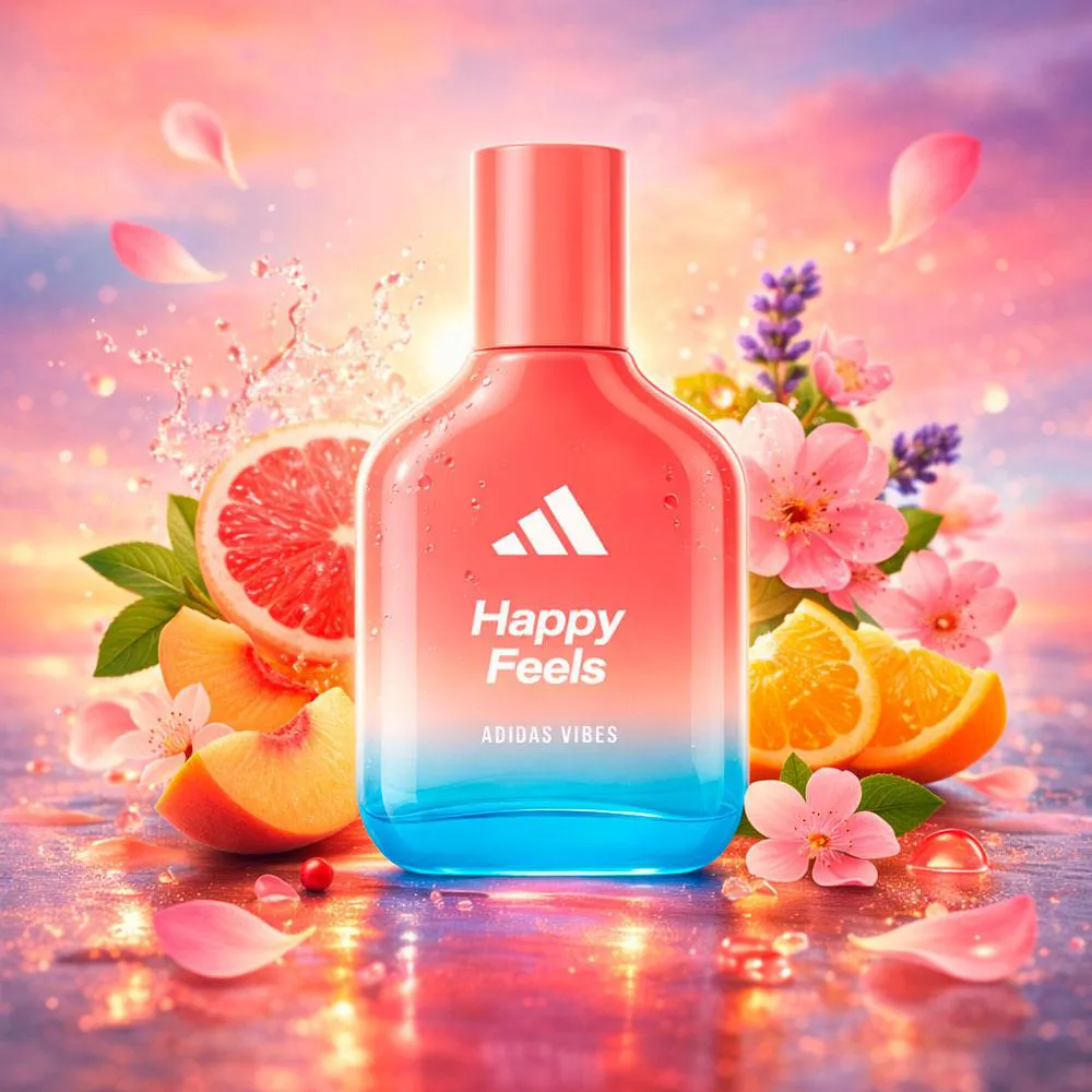 Adidas Vibes Happy Feels Eau de Parfum - Perfume Unissex 50Ml