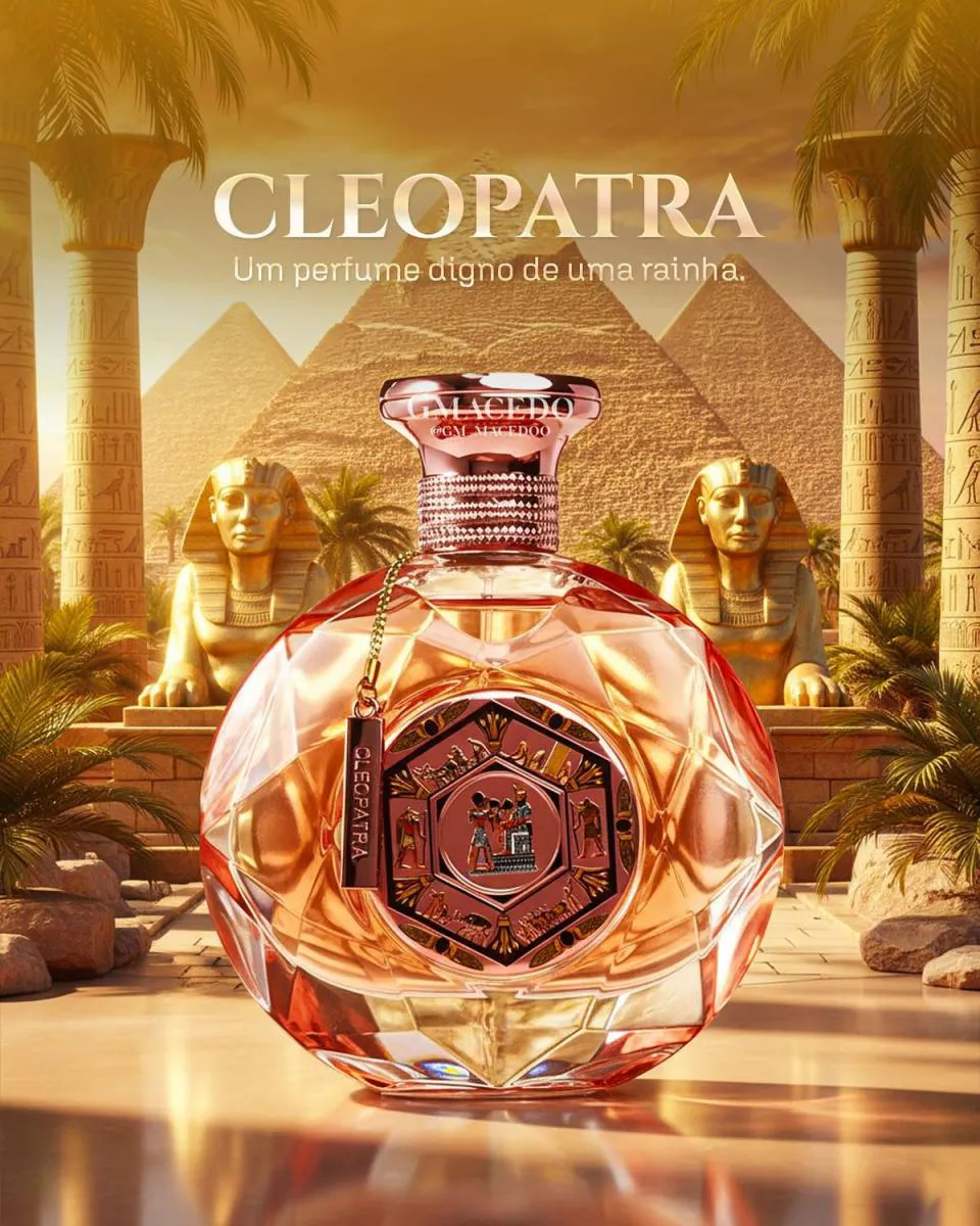 Cleopatra Perfume Feminino Aurora Scents Eau de Parfum 100Ml