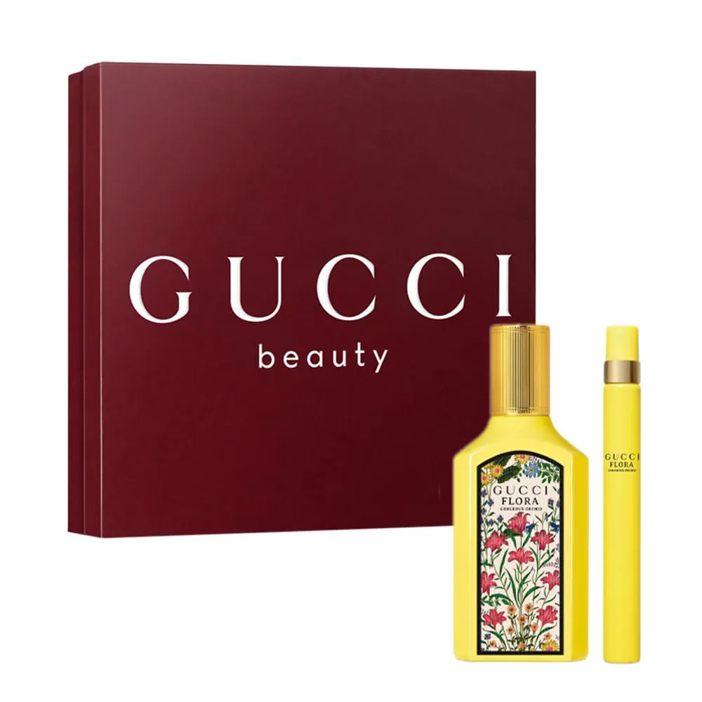 GUCCI beauty ギフトボックス 50ml Kit Gucci Flora Gorgeous Orchid Feminino - Edp 50Ml + Travel Size