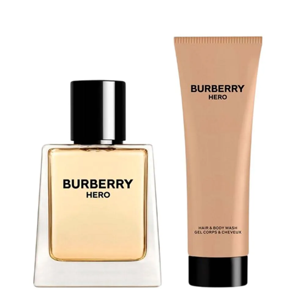 バーバリー　ヒーロー　オードトワレ　50ml　ヒーロー　シャワージェル　75ml Kit Burberry Hero Masculino - Eau de Toilette 50Ml + Shower Gel
