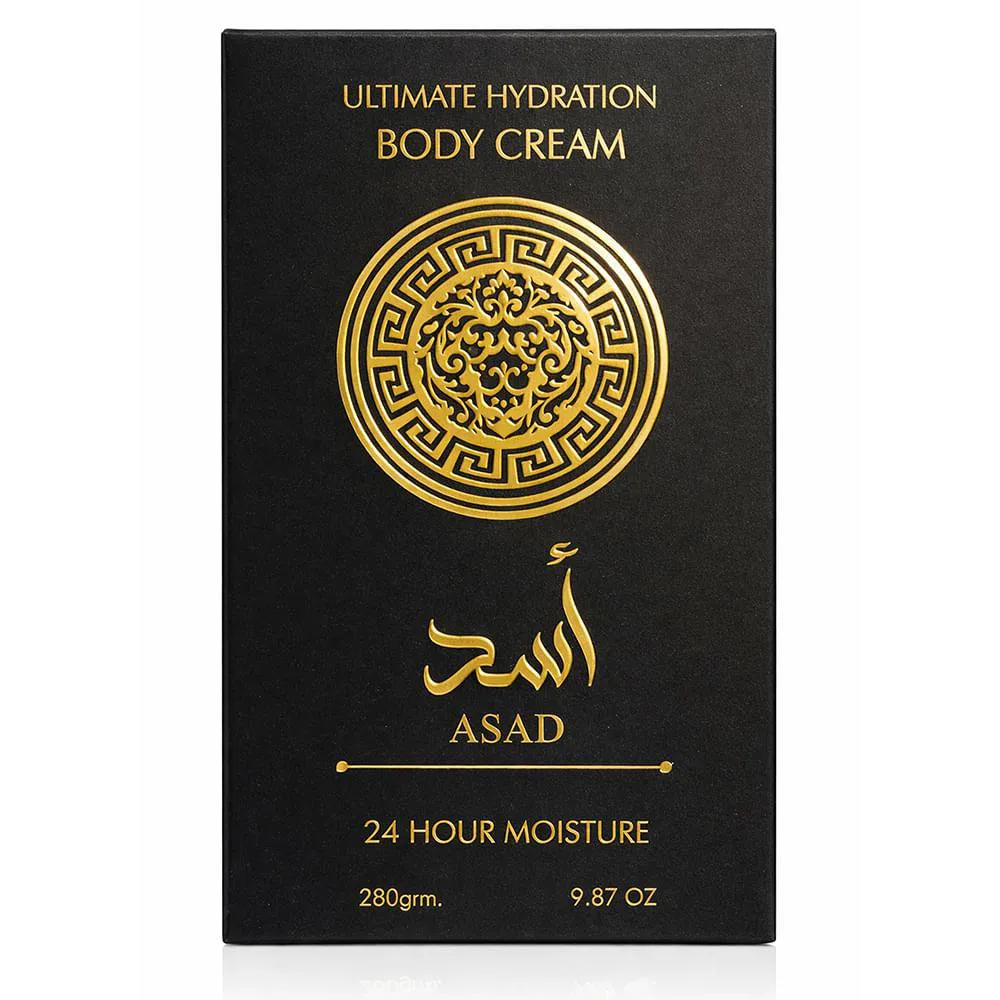 Ard Al Zaafaran Asad 24 Hour Moisture - Body Cream 280G 1477667