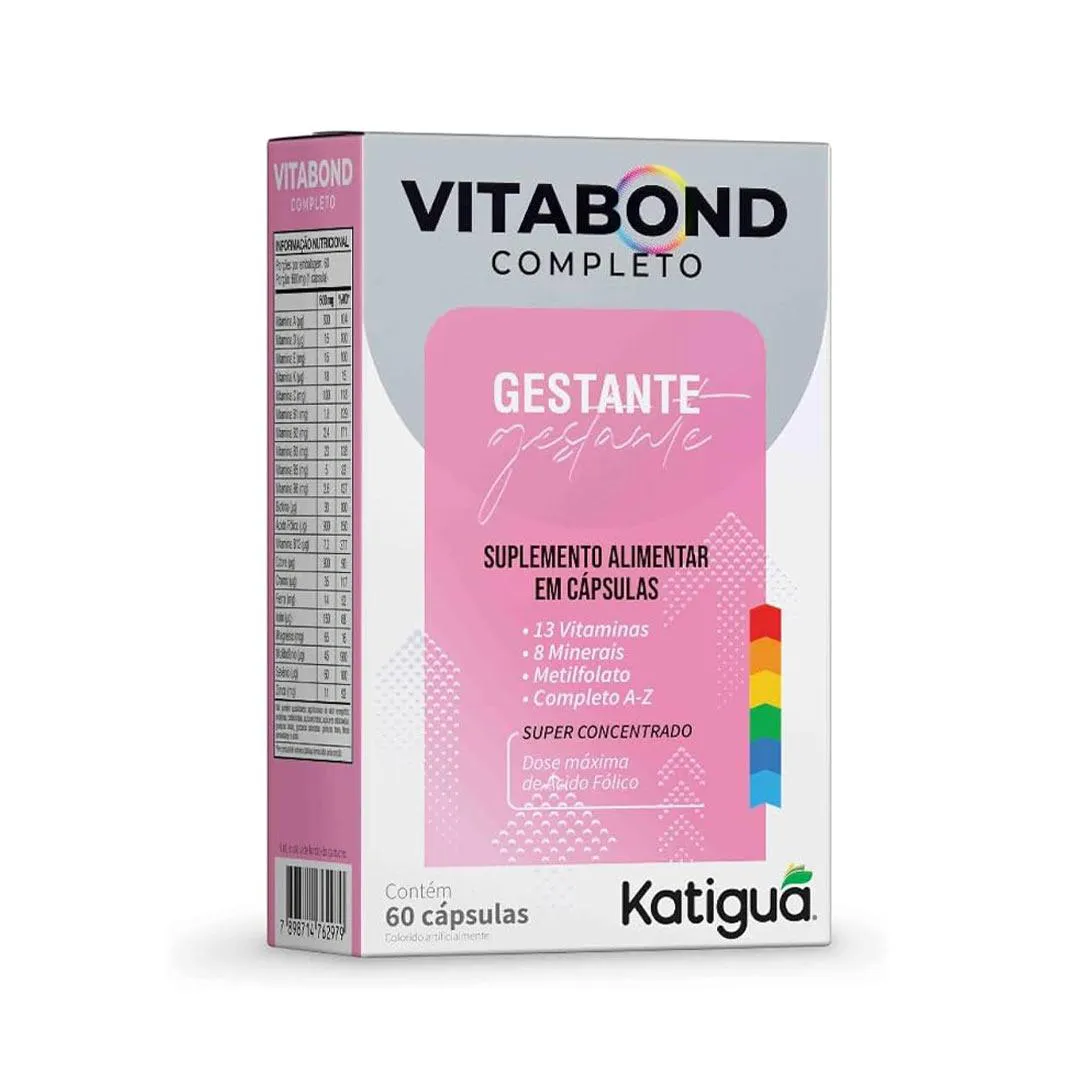 Imagem de Vitabond Completo Gestante - 60 Caps - Katiguá