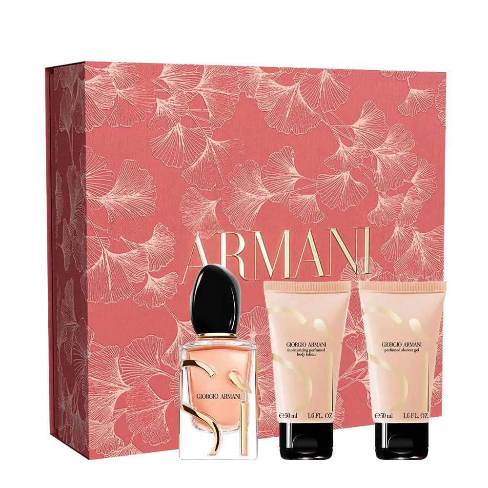 アート・デザイン・音楽 EMPORIO ARMANI 40th Celebration box set Kit Giorgio Armani Coffret Si Edp Intense Feminino 50Ml + Bl 50Ml