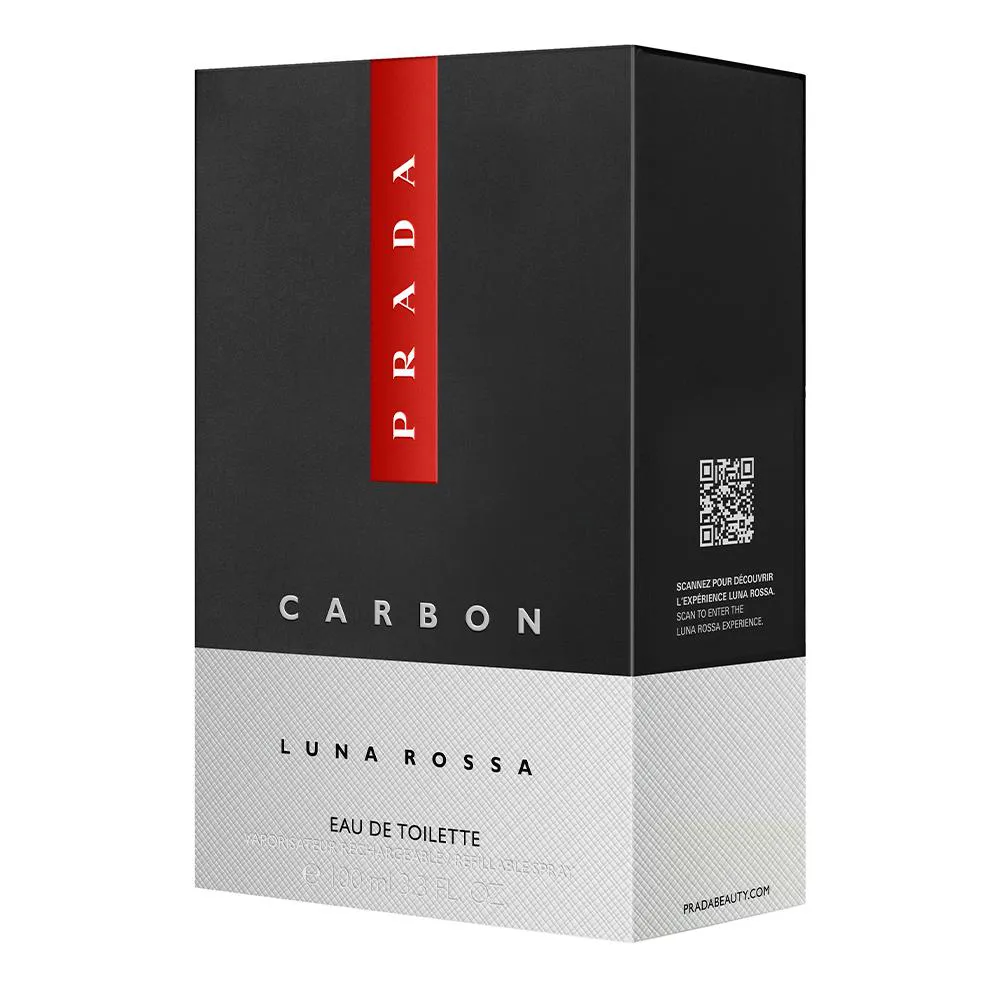 Prada Luna Rossa Carbon Eau de Toilette - Perfume Masculino 100Ml
