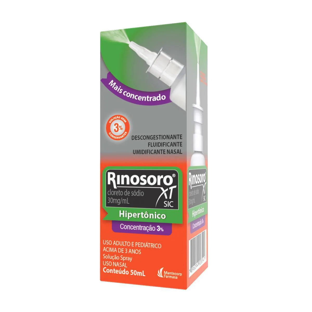 Rinosoro XT Sic 3% Spray Nasal 50ml