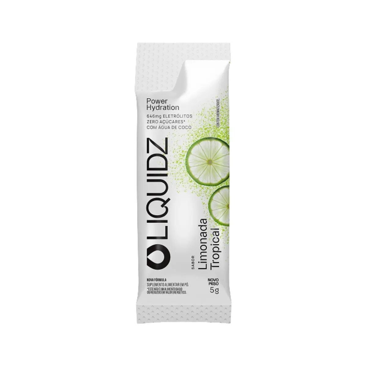 Suplemento Alimentar em Po Liquidz Limonada Tropical Sache 5g