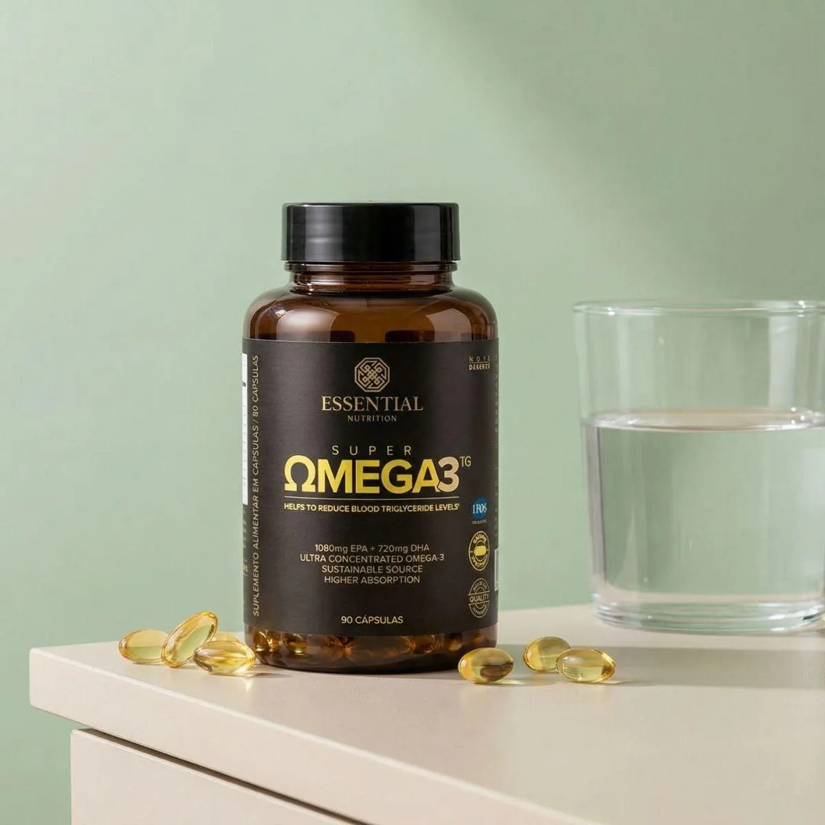 Kit 3 Super Omega 3 - 90Caps - Essential Nutrition 1480636 | Drogasil