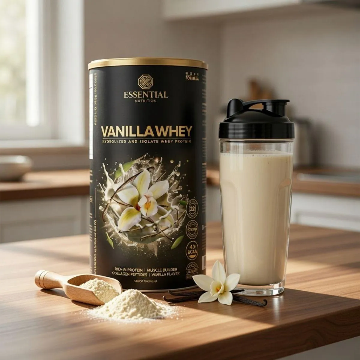 Kit Vanilla Whey Protein 450G + Collagen Skin Cranberry 330G