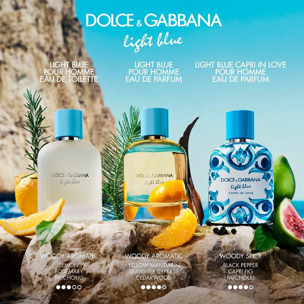 Dolce & Gabbana Light Blue Pour Homme Eau de Parfum - Perfume