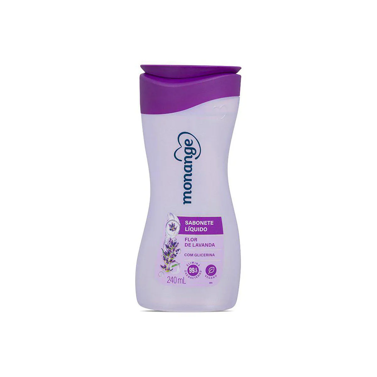 Sabonete Líquido Monange Flor de Lavanda com 240ml