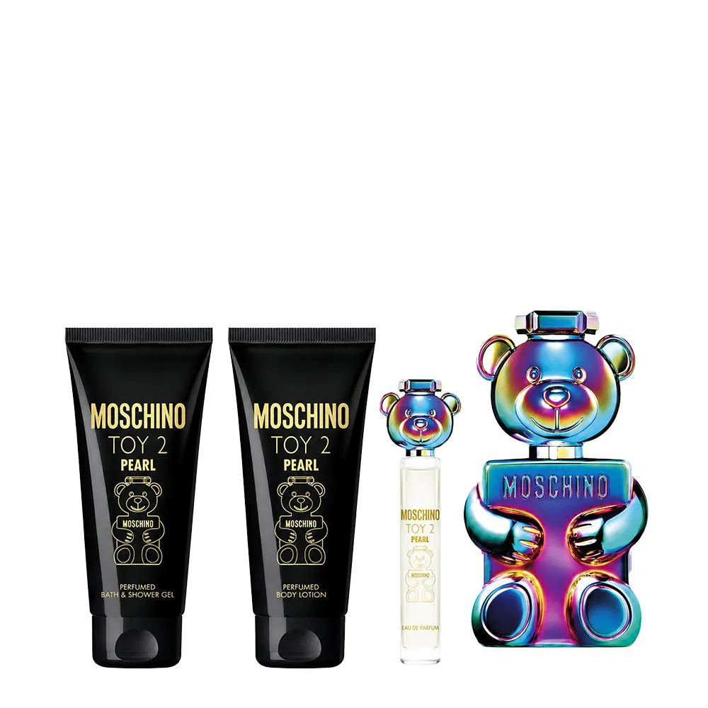 Kit Moschino Toy 2 Pearl Unissex - Edp 100Ml + 10Ml + Bl 100Ml +