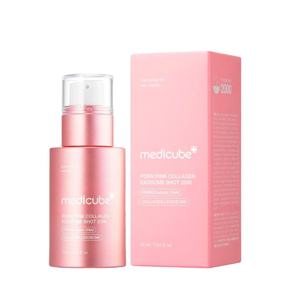 Medicube Pdrn Pink Collagen Exosome Shot 2000 - Serum Facial 30Ml