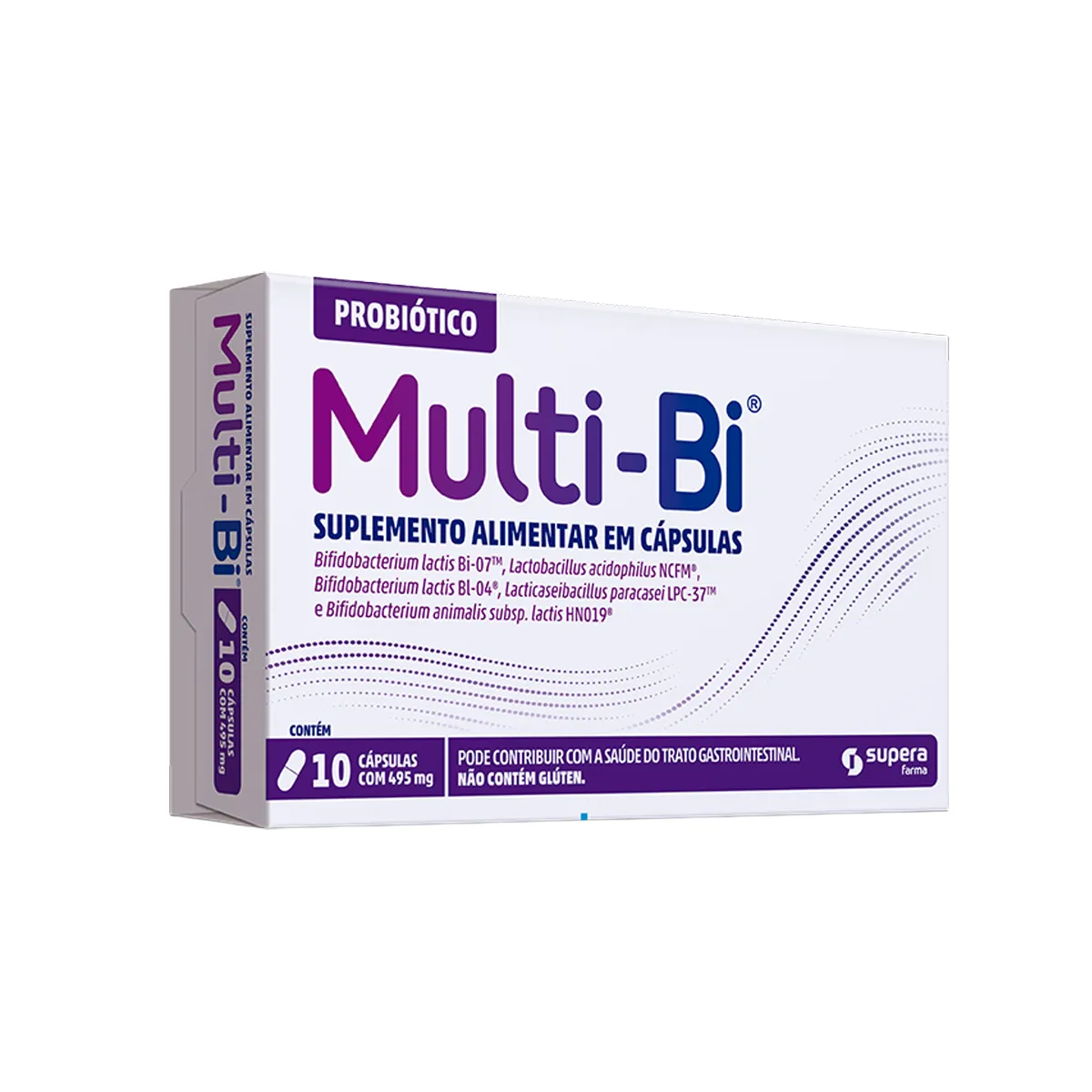 Probiótico Multi-Bi com 10 Cápsulas