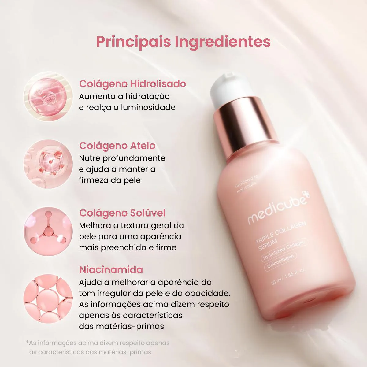 Serum Hidratante Facial Medicube Triple Collagen Serum 55ml