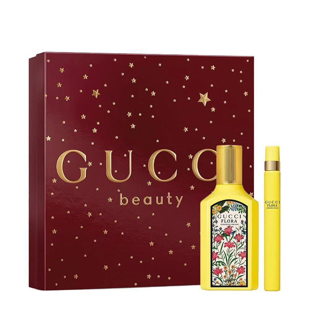 Kit Gucci Flora Gorgeous Orchid Feminino - Eau de Parfum 50Ml +