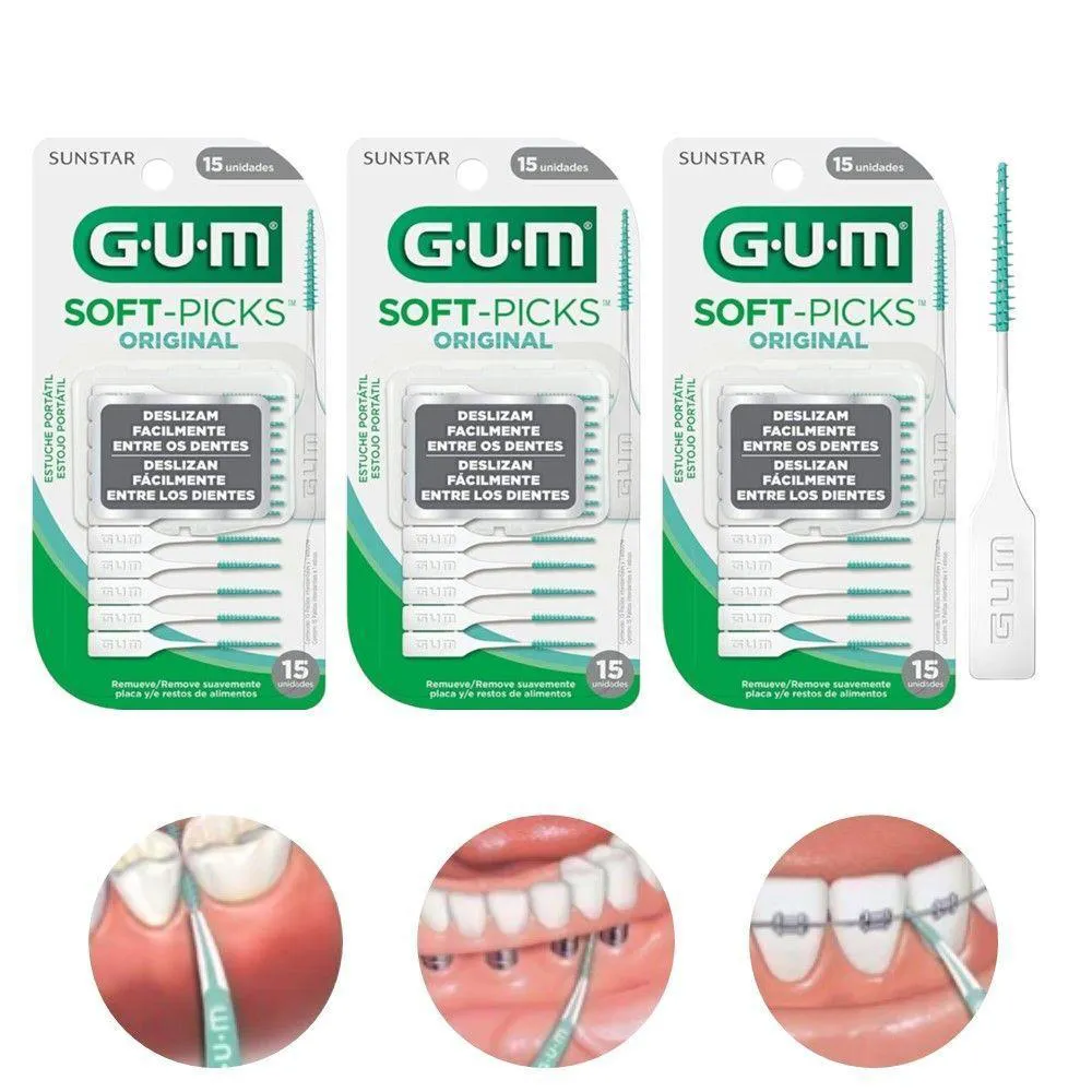 DENTAL POWDER 30g×30包 5袋セット Palito Interdental Gum Soft Picks para Aparelho com Estojo