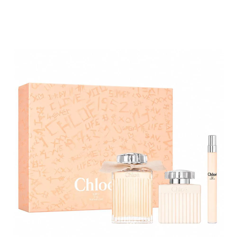 Kit Chloe Signature Feminino - Eau de Parfum 100Ml + 10Ml + Body Lotion ...