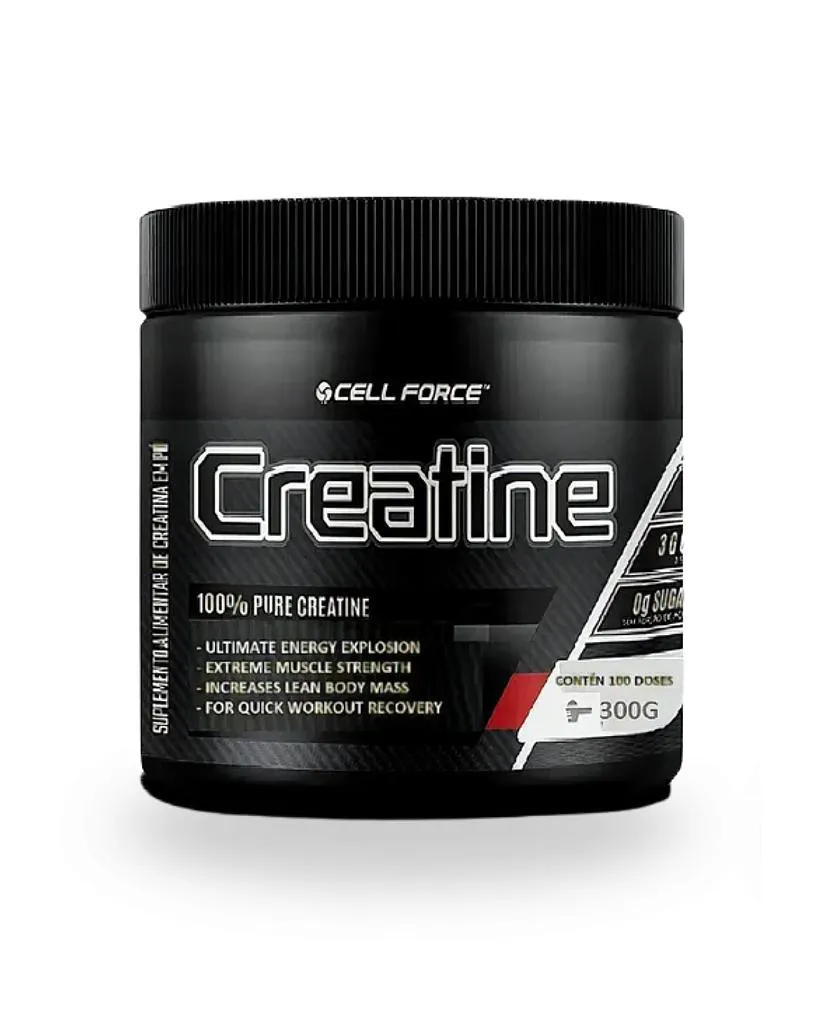 Creatine 100% Pure 300G Cell Force 1483457 | Droga Raia Creatine 100% Pure 300G Cell Force 1483457 | Droga Raia
