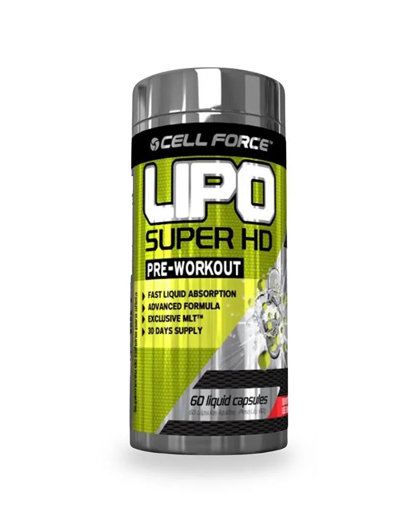 Lipo Super Hd 60 Capsulas Cell Force 1483460 | Drogasil