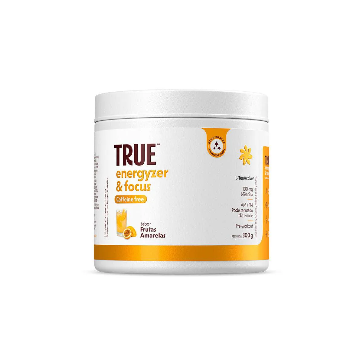 True Energyzer & Focus Frutas Amarelas 300G 1483713 | Drogasil
