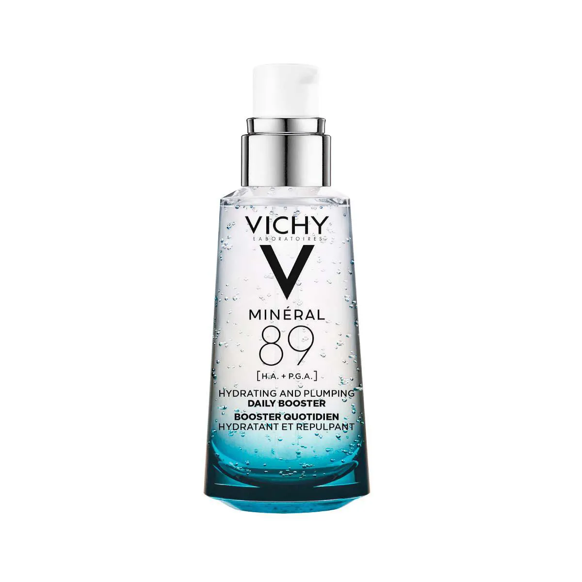 Sérum Fortalecedor Hidratante Facial Vichy Minéral 89 Daily Booster Ácido Hialurônico e Água Termal para Pele Fortalecida 50ml