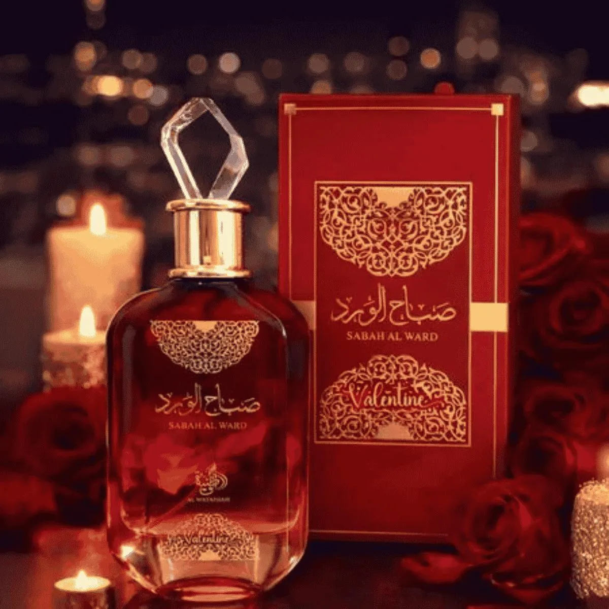 Al Wataniah Sabah Al Ward Valentine Eau de Parfum Fem 100Ml