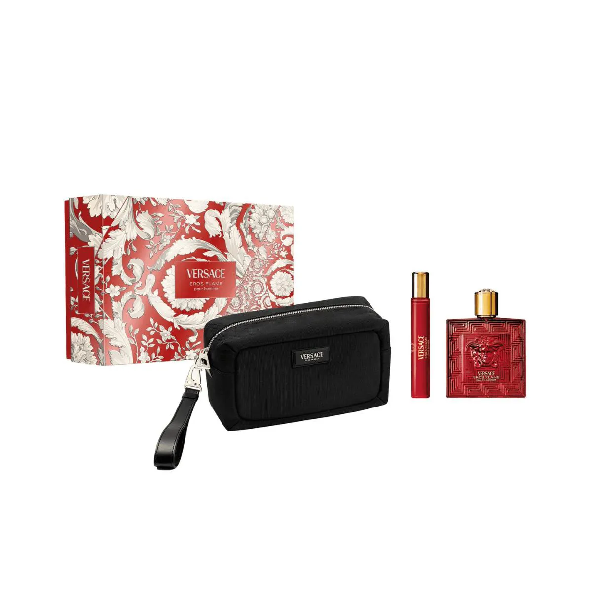 Coffret Versace Eros Flame + Travel Size 10Ml + Necessaire 1484162