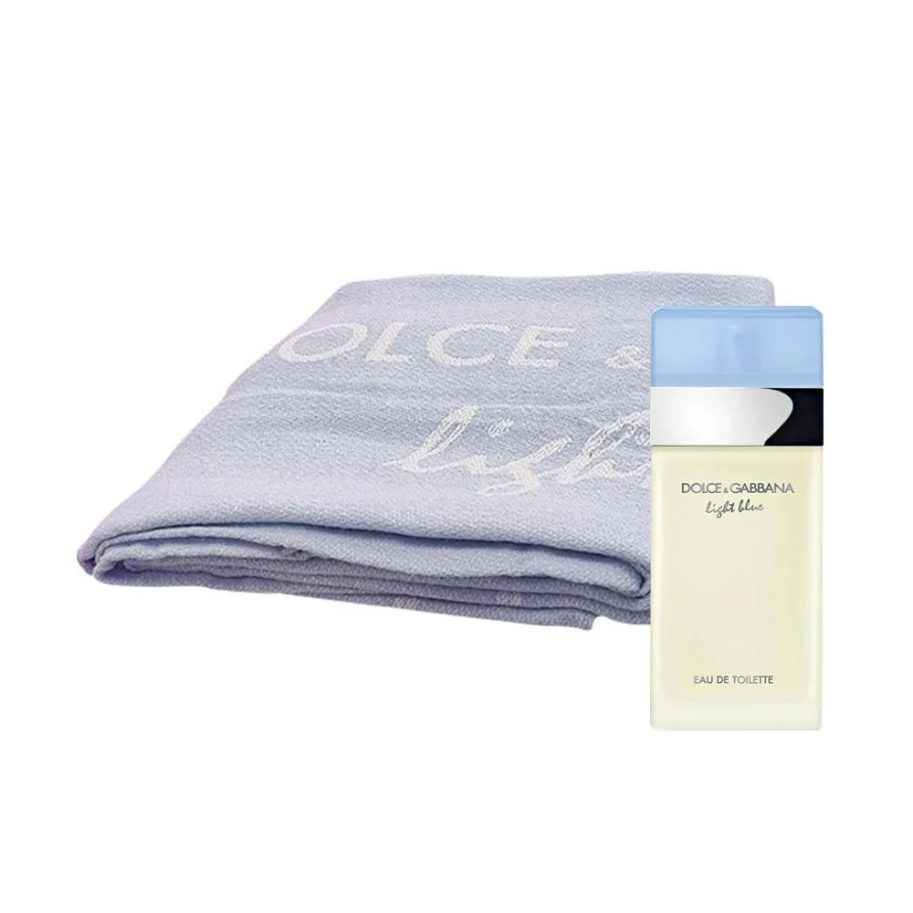Kit D&G Light Blue Fem Edt 100Ml + Toalha de Praia + Caixa