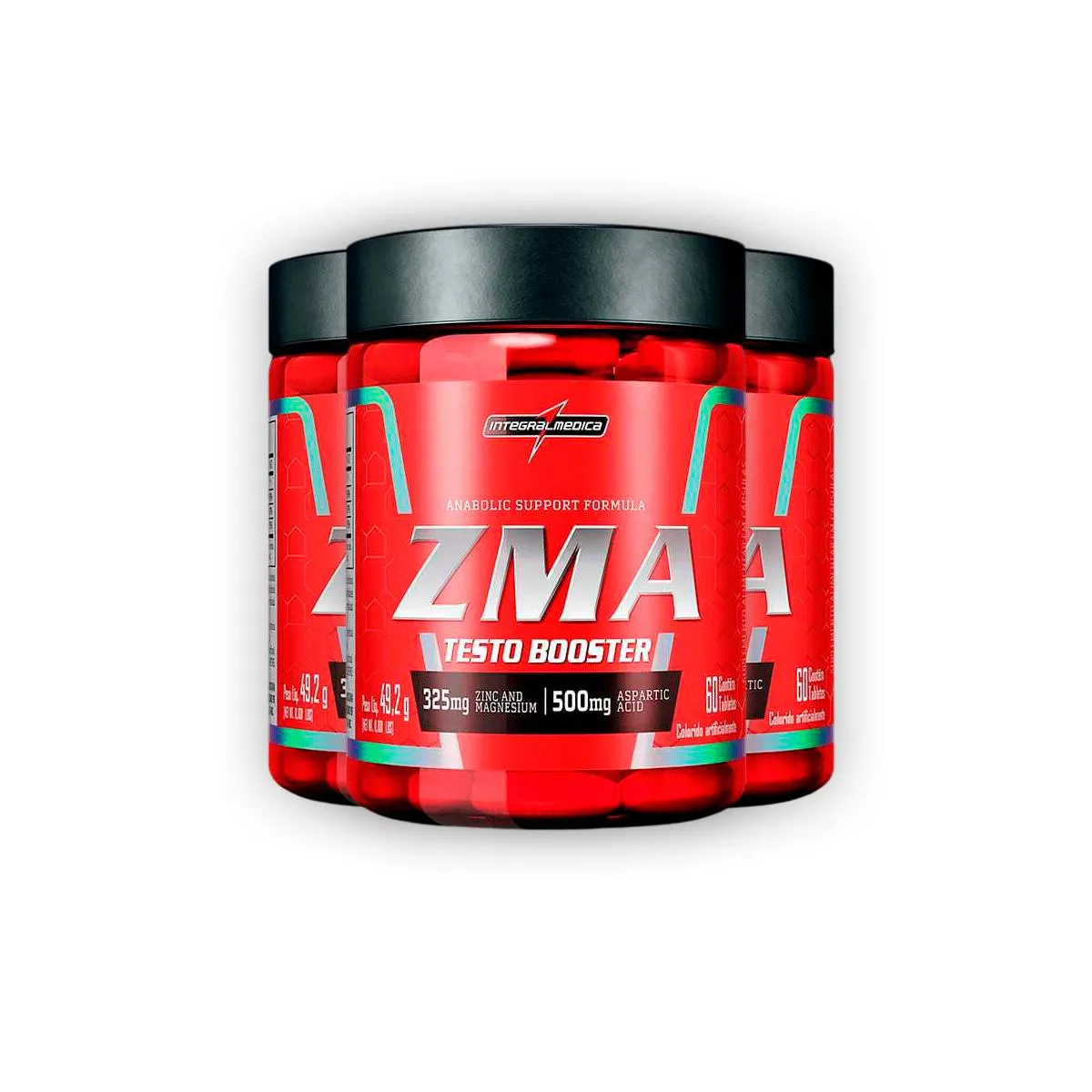 Kit 3 Zma Testo Booster Integral Medica 60 Capsulas 1485240 | Drogasil