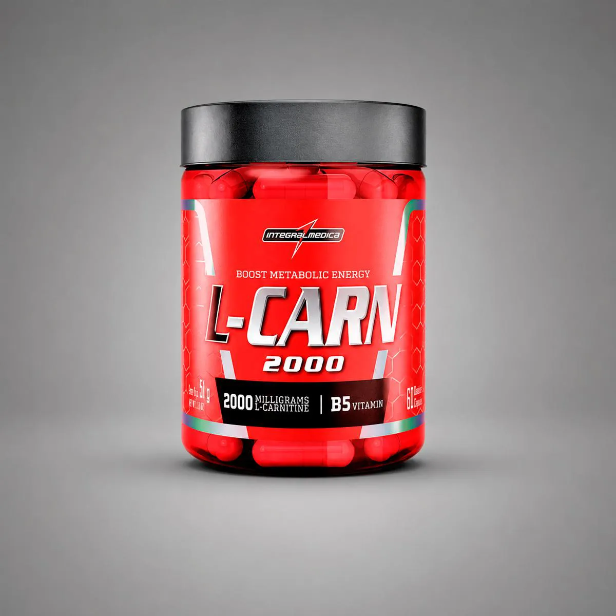l carnitina integralmedica L-Carn 2000 Integral Medica 60 Capsulas 1485205