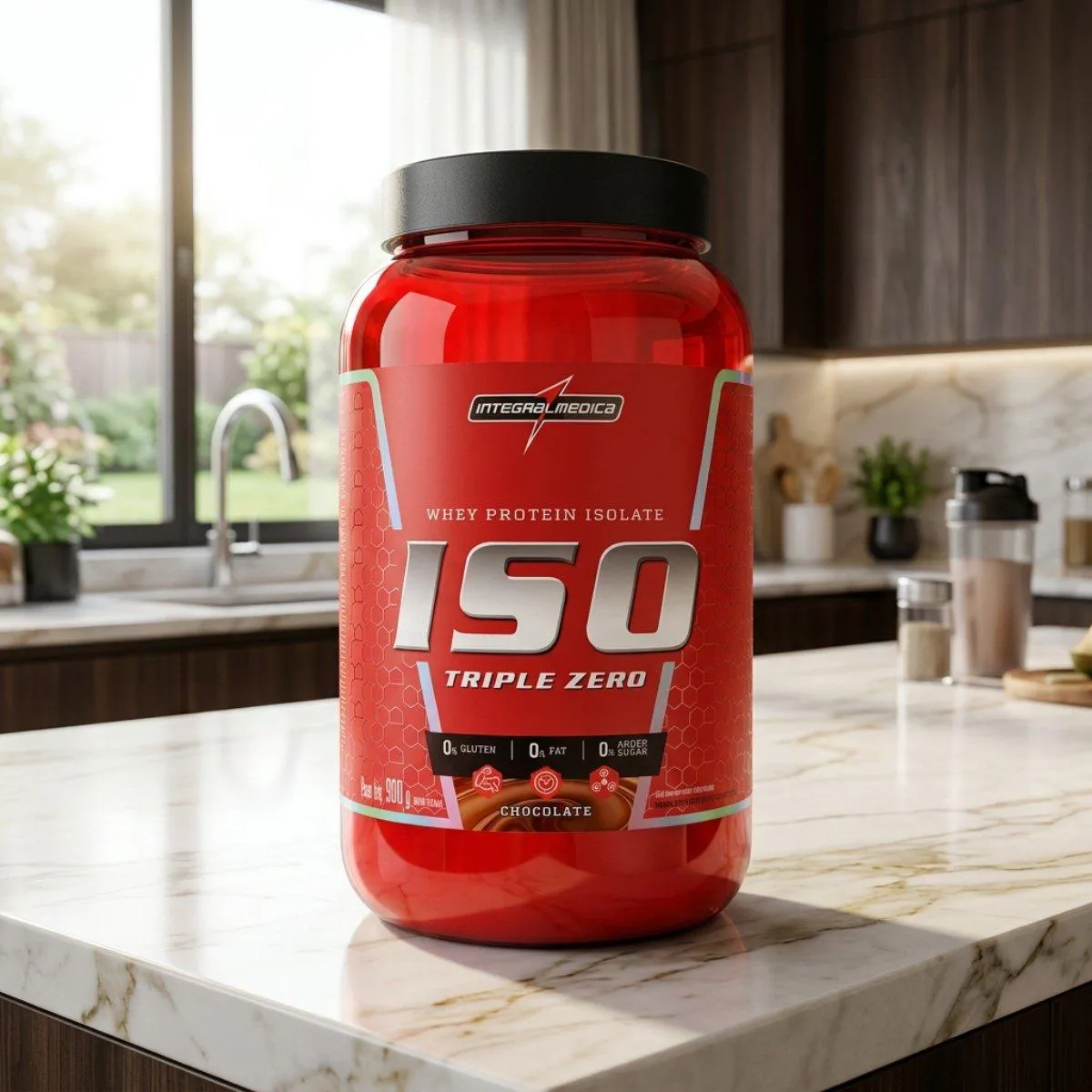Whey Protein Iso Triple Zero Integral Medica Chocolate 900G