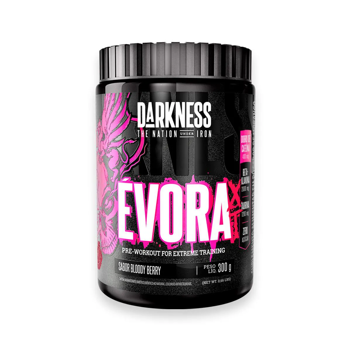 Pre Treino Evora Xt Darkness Bloody Berry 300G 1485534 | Drogasil