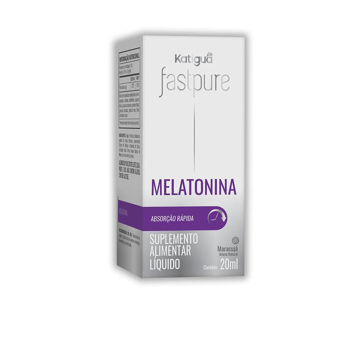 Imagem de Fast Pure Melatonina + B6 Katiguá 20Ml