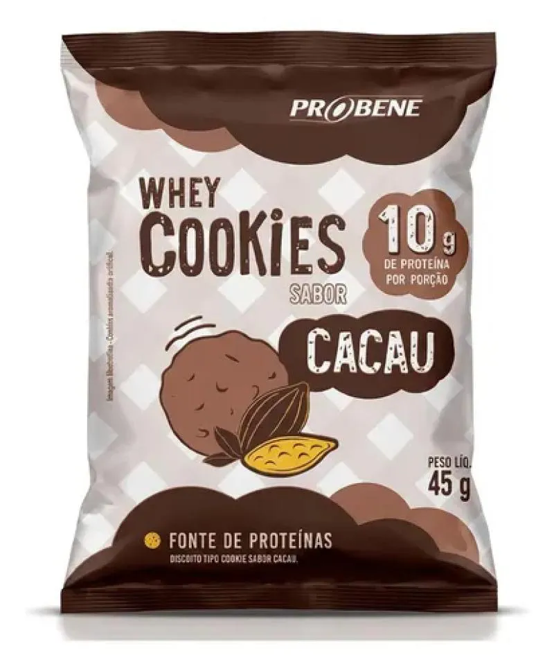 cookie様用です°・*:.。.☆ Whey Cookies Proteico Sabor Cacau 45g Probene 1487078 | Drogasil