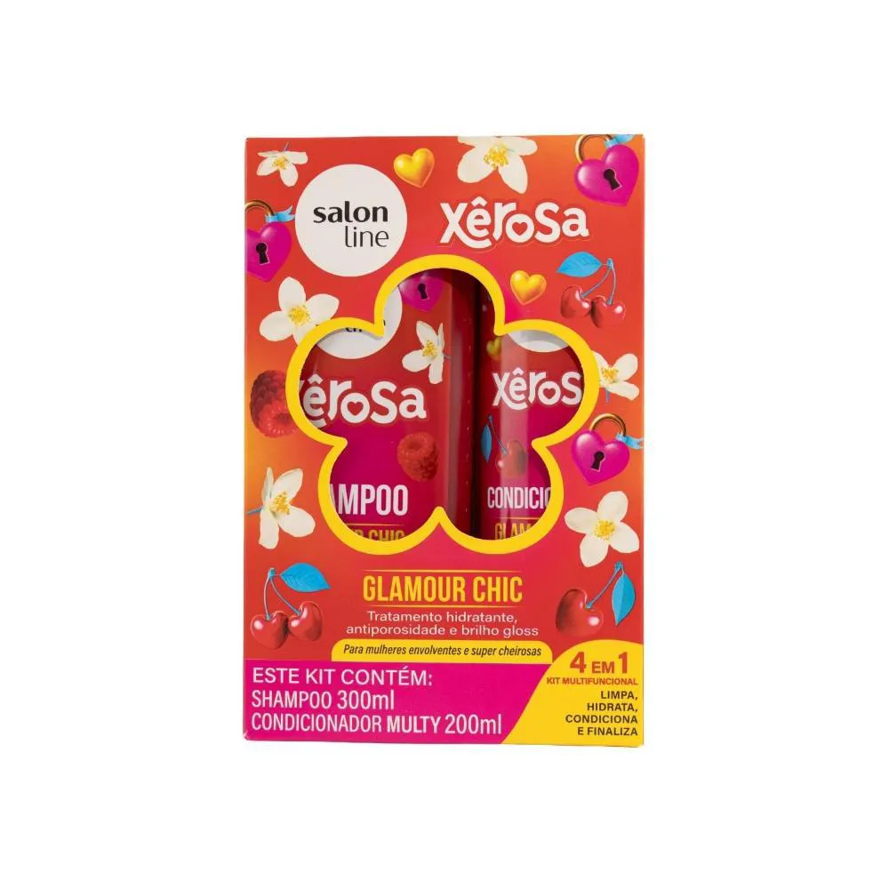 Imagem de Kit Shampoo Condicionador Salon Line Xêrosa Glamour Chic