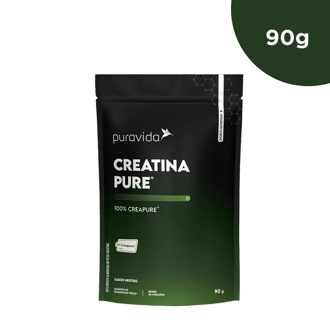 l carnitina pura vida Creatina Pure em Po Vegana - 90g - Puravida 1487445 L-carnitina F&NT Polvo 1 cq1o Flavor:Guava Paradise