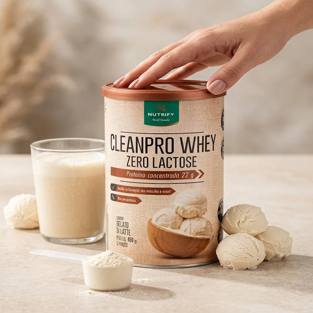 CLEARNEO 30ｇ Cleanpro Whey Zero Lactose 450g - Nutrify - Gelato Di Latte