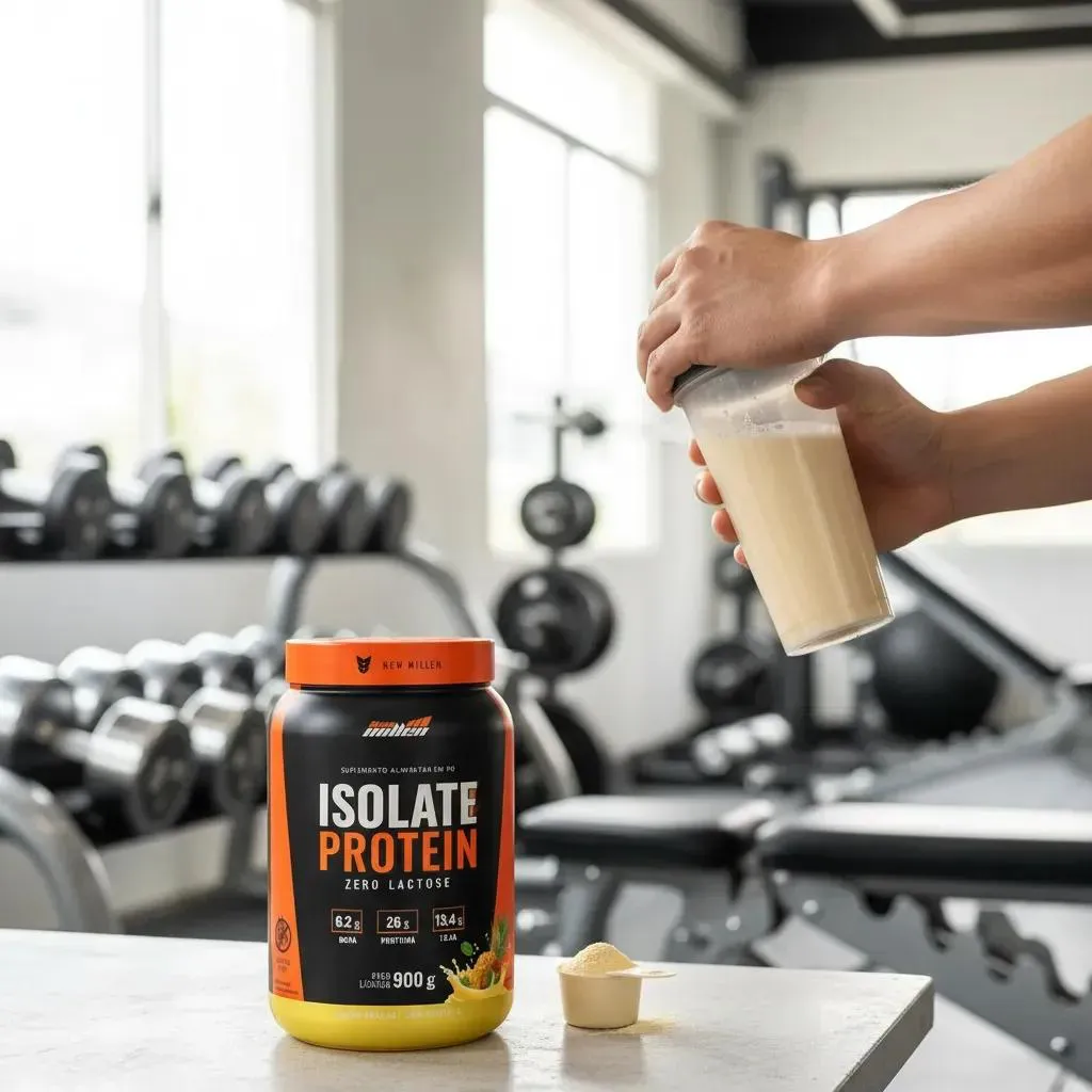 Isolate Protein 900g Zero Lactose - New Millen - Abacaxi com