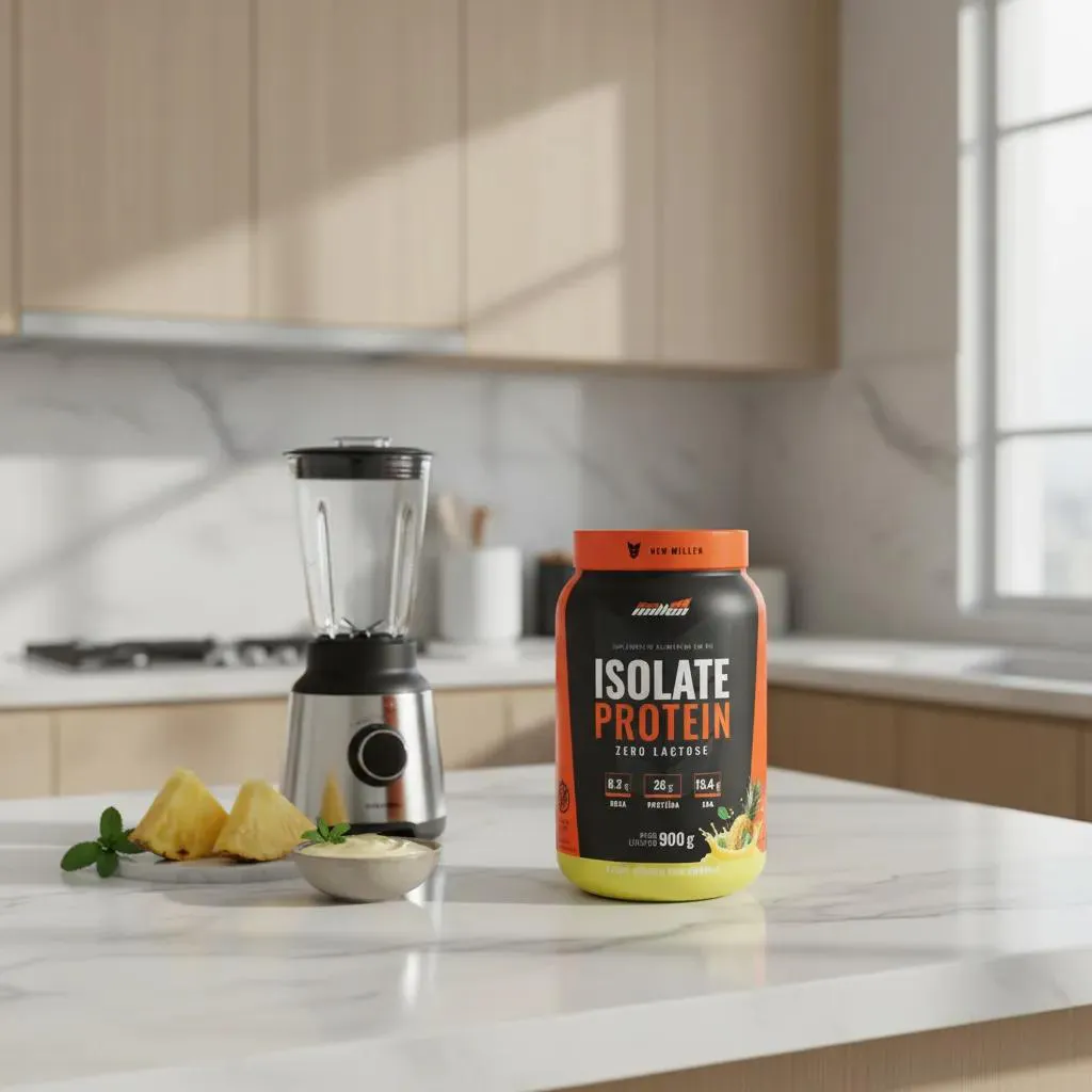Isolate Protein 900g Zero Lactose - New Millen - Abacaxi com