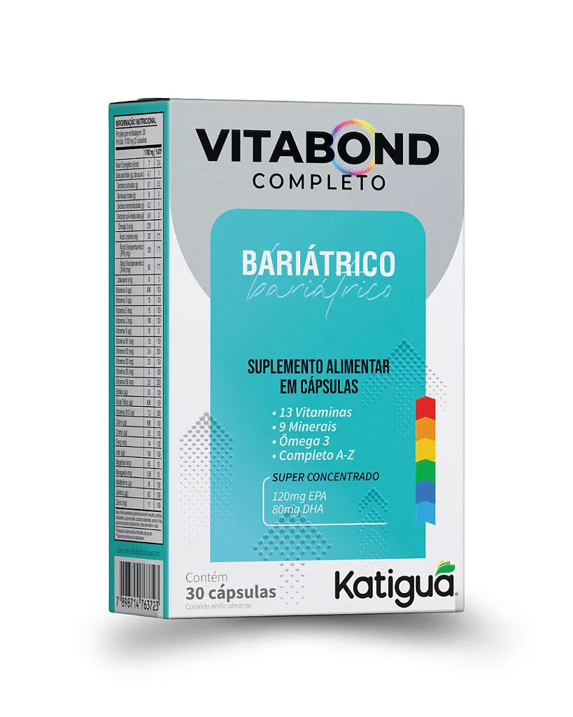Imagem de Vitabond Completo Bariômega 60 Cápsulas Katigua