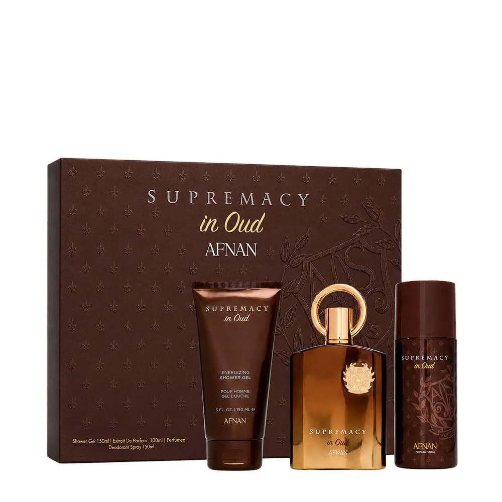 Kit Afnan Supremacy In Oud Unissex - Extrait de Parfum 100ml +