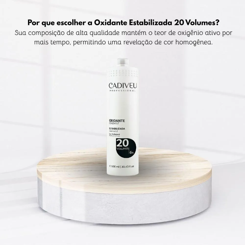 Agua Oxigenada Cadiveu Ox 20 Volumes 900 Ml 1489266 | Drogasil