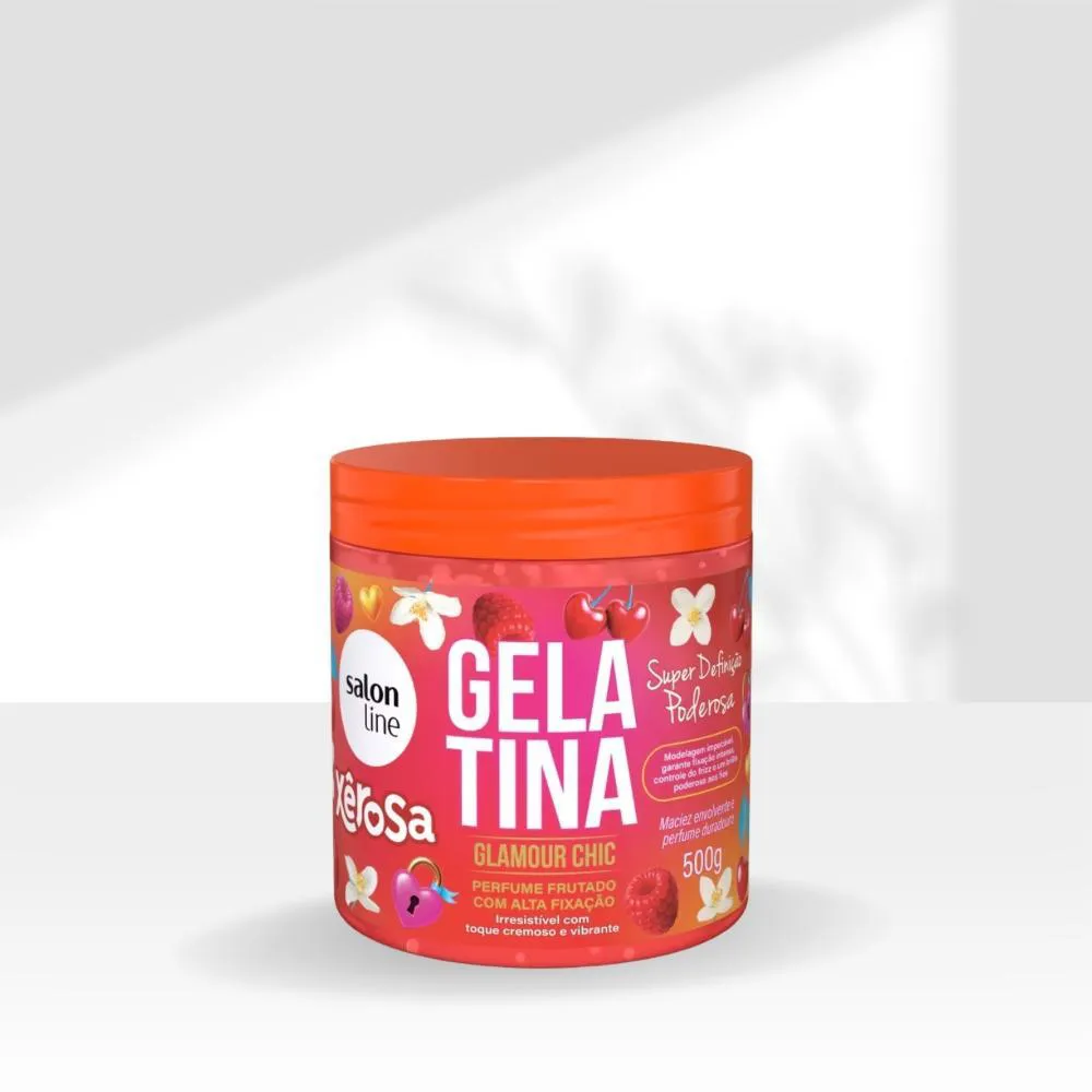 Gelatina Capilar Salon Line Xerosa Glamour Chic 500g 1489270