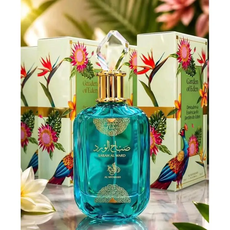 Perfume Arabe Sabah Al Ward Garden Of Eden Edp 100ml 1490734