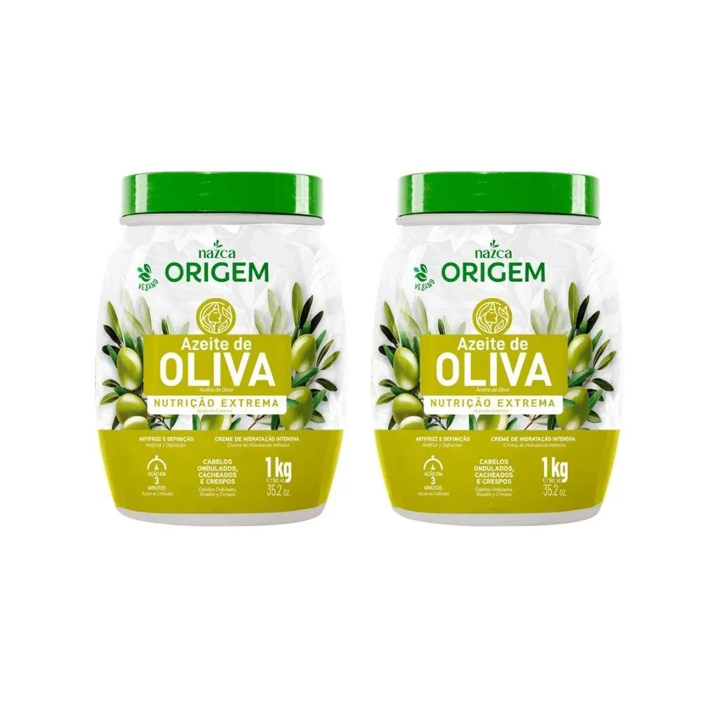 Creme Origem 1kg de Hidratacao Azeite Oliva-2Un 1491460 | Drogasil