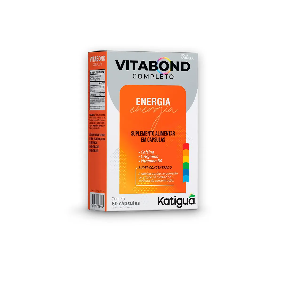 Imagem de Vitabond Completo Energia Katiguá 60 Cápsulas