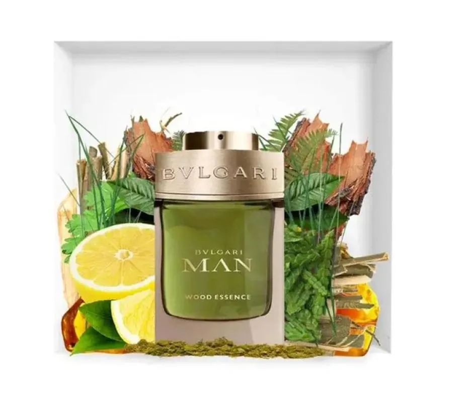 Kit Bulgari Man Wood Essence Edp 100ml + Necessaire Exclusiva