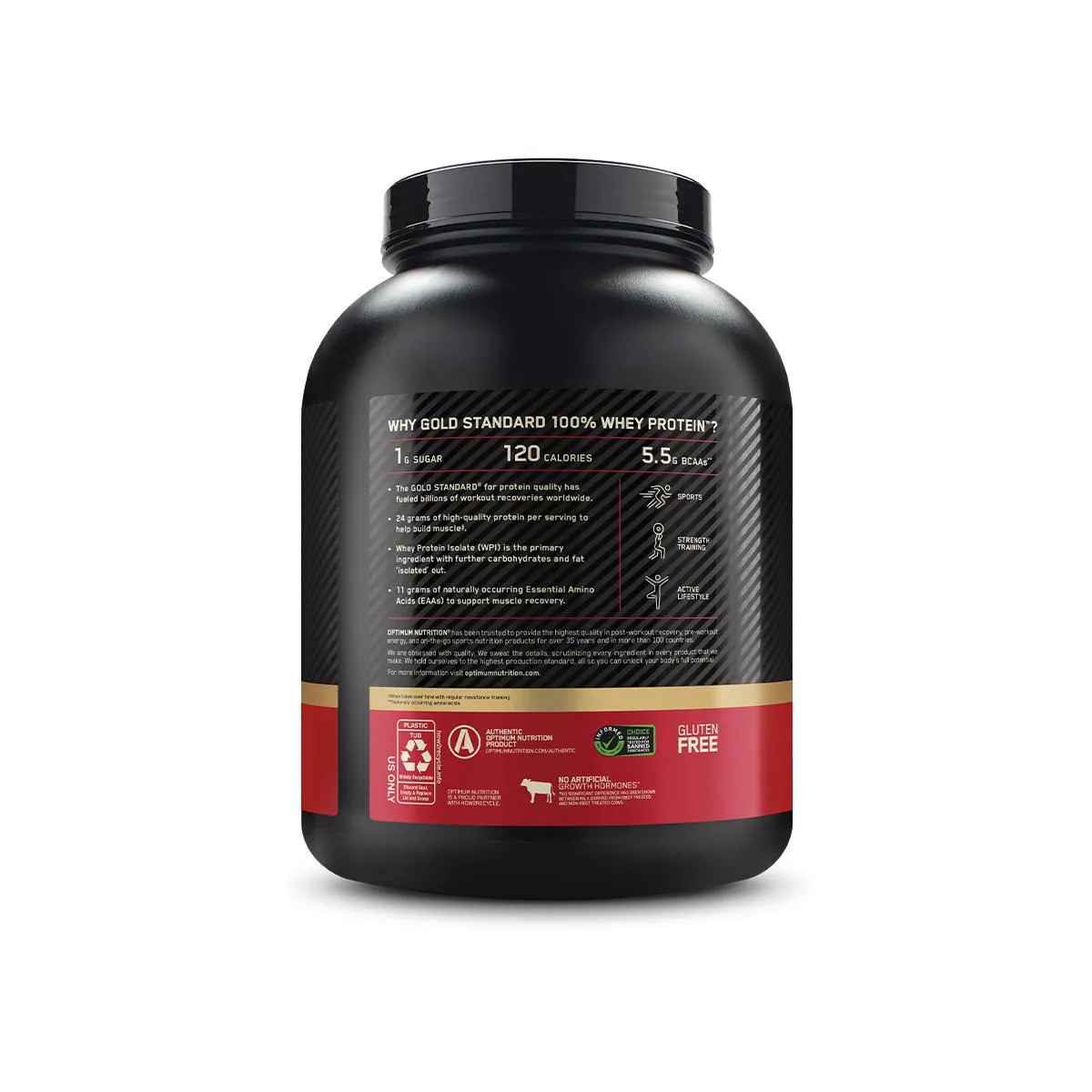 Whey Gold Standard Optimum Nutrition Chocolate 2.29kg 1492259 