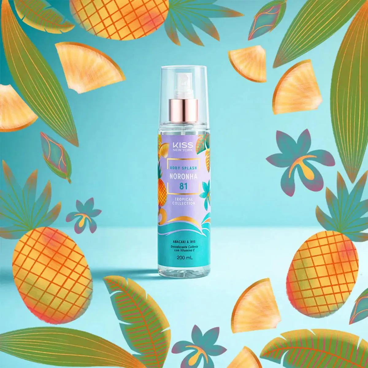 Kiss New York Body Splash Noronha 81 200ml 1492302 | Drogasil