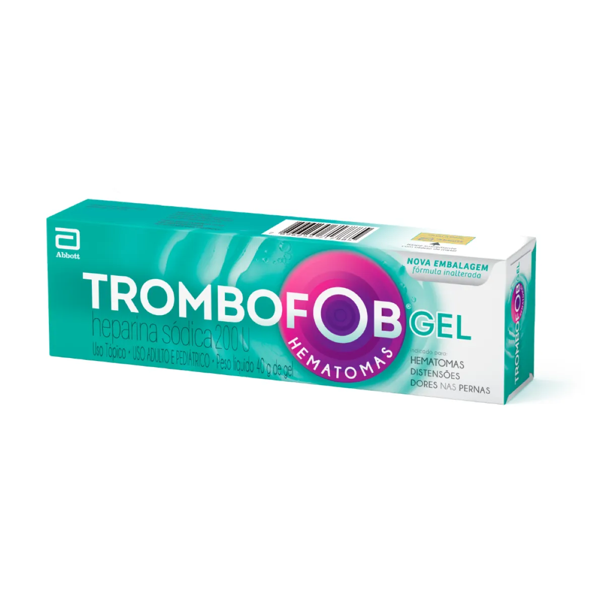 Trombofob 200U Gel com 40g
